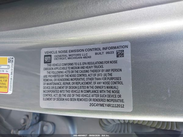 2024 CHEVROLET SILVERADO 2500HD 4WD  STANDARD BED CUSTOM — I9