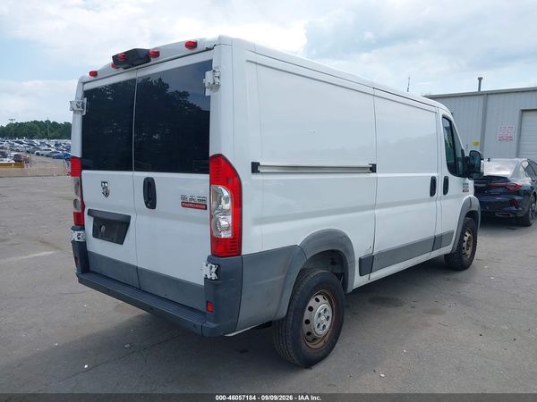 2017 RAM PROMASTER 1500 LOW ROOF 136 WB — I4