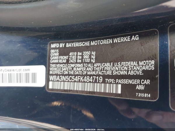 2015 BMW 428I XDRIVE — I9