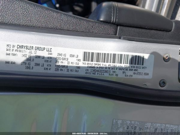 2013 DODGE DURANGO SXT — I9