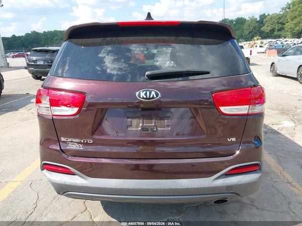 2016 KIA SORENTO 3.3L LX — I119