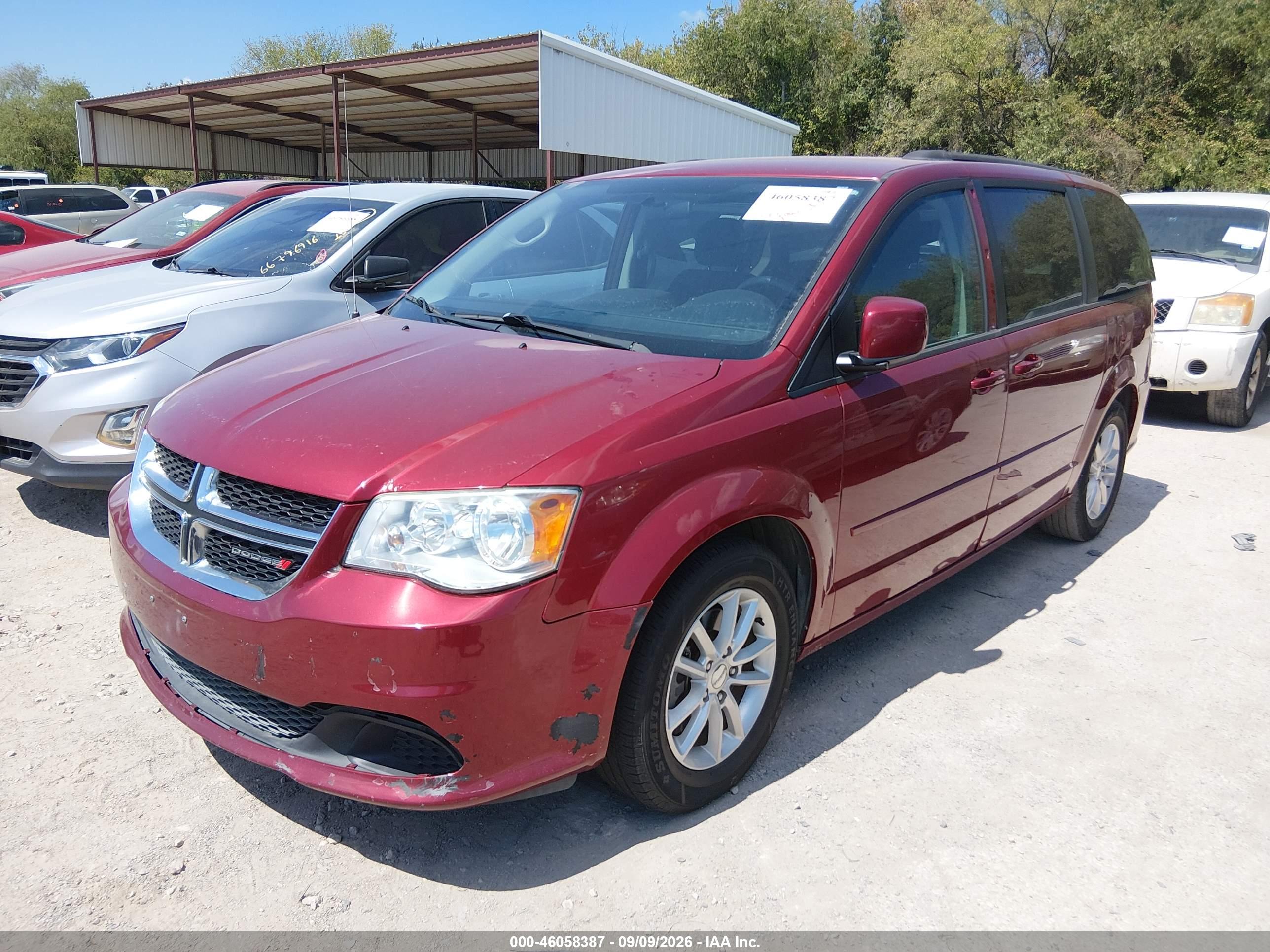2016 DODGE GRAND CARAVAN SXT — I2