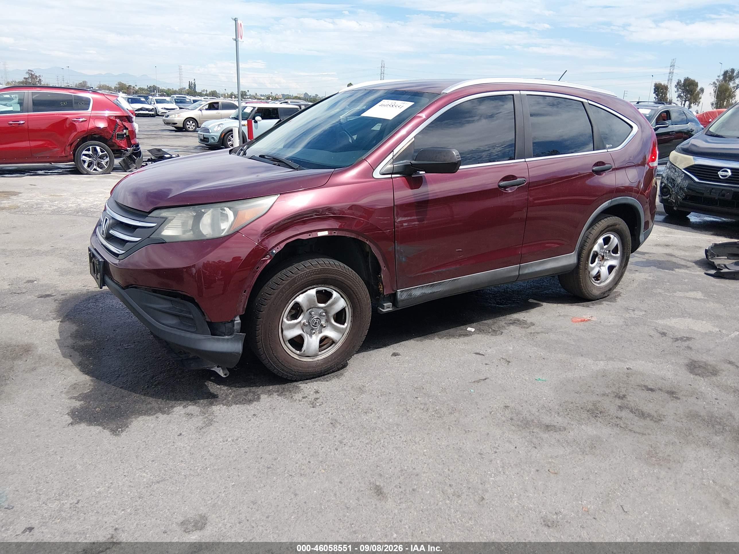 2012 HONDA CR-V LX — I2