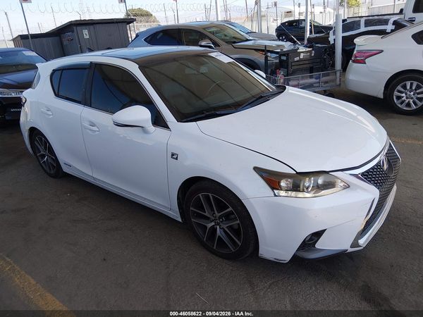 2016 LEXUS CT 200H — I1
