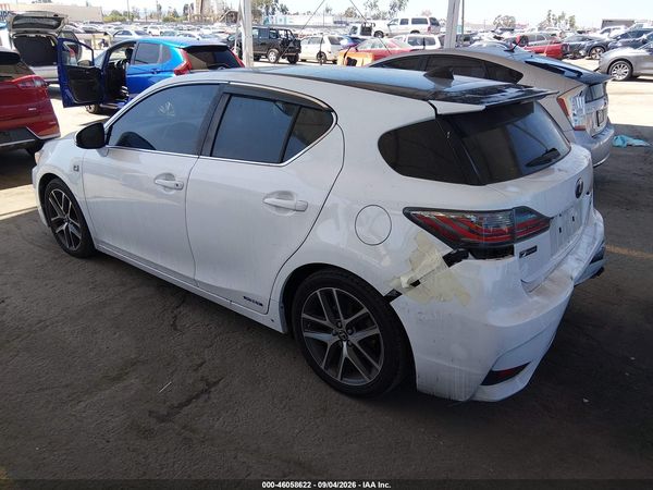 2016 LEXUS CT 200H — I3