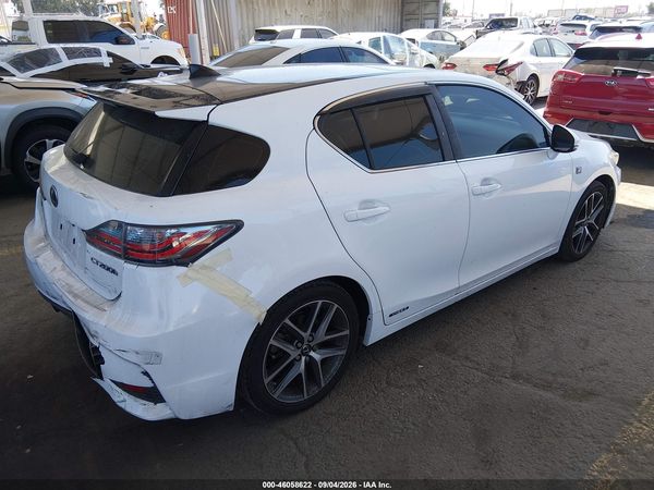 2016 LEXUS CT 200H — I4
