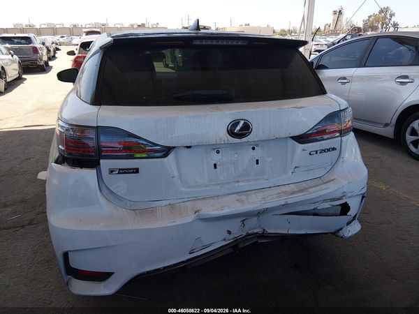 2016 LEXUS CT 200H — I6
