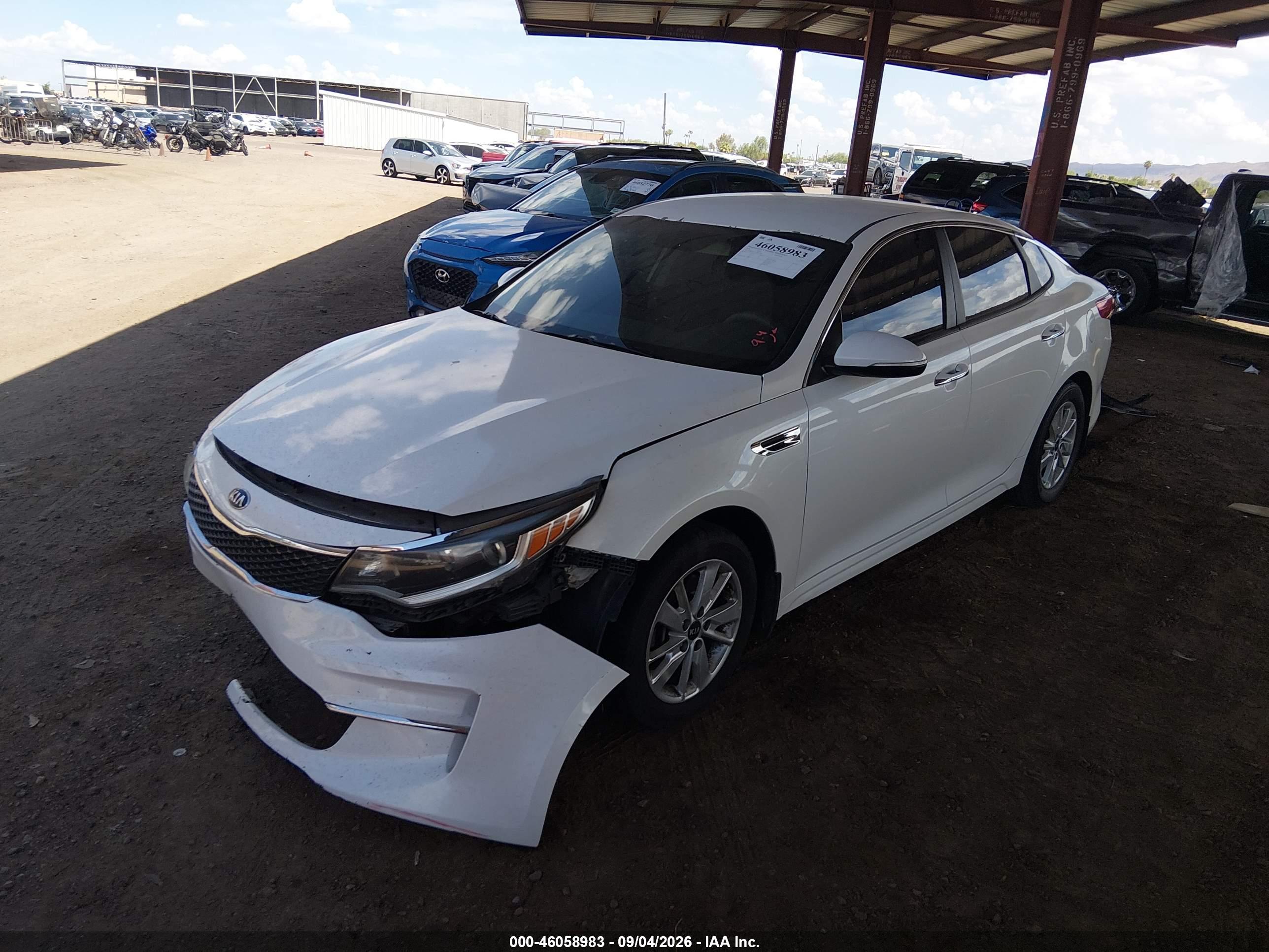 2016 KIA OPTIMA LX — I2