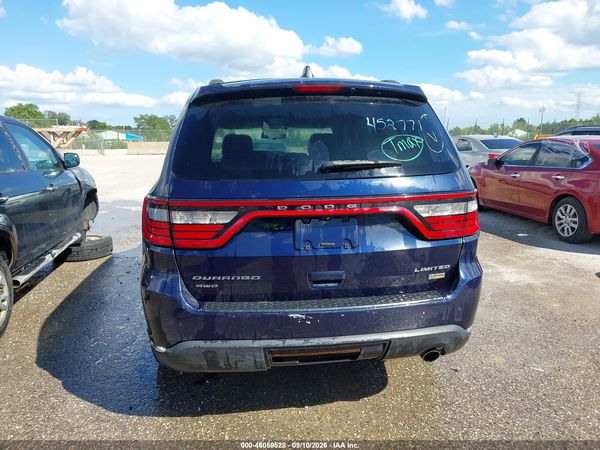 2014 DODGE DURANGO LIMITED — I119