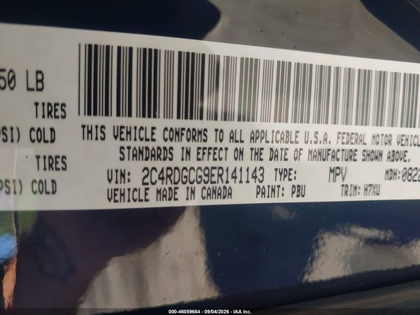 2014 DODGE GRAND CARAVAN SXT