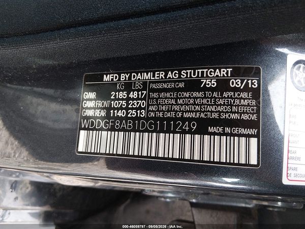 2013 MERCEDES-BENZ C 300 SPORT 4MATIC — I9