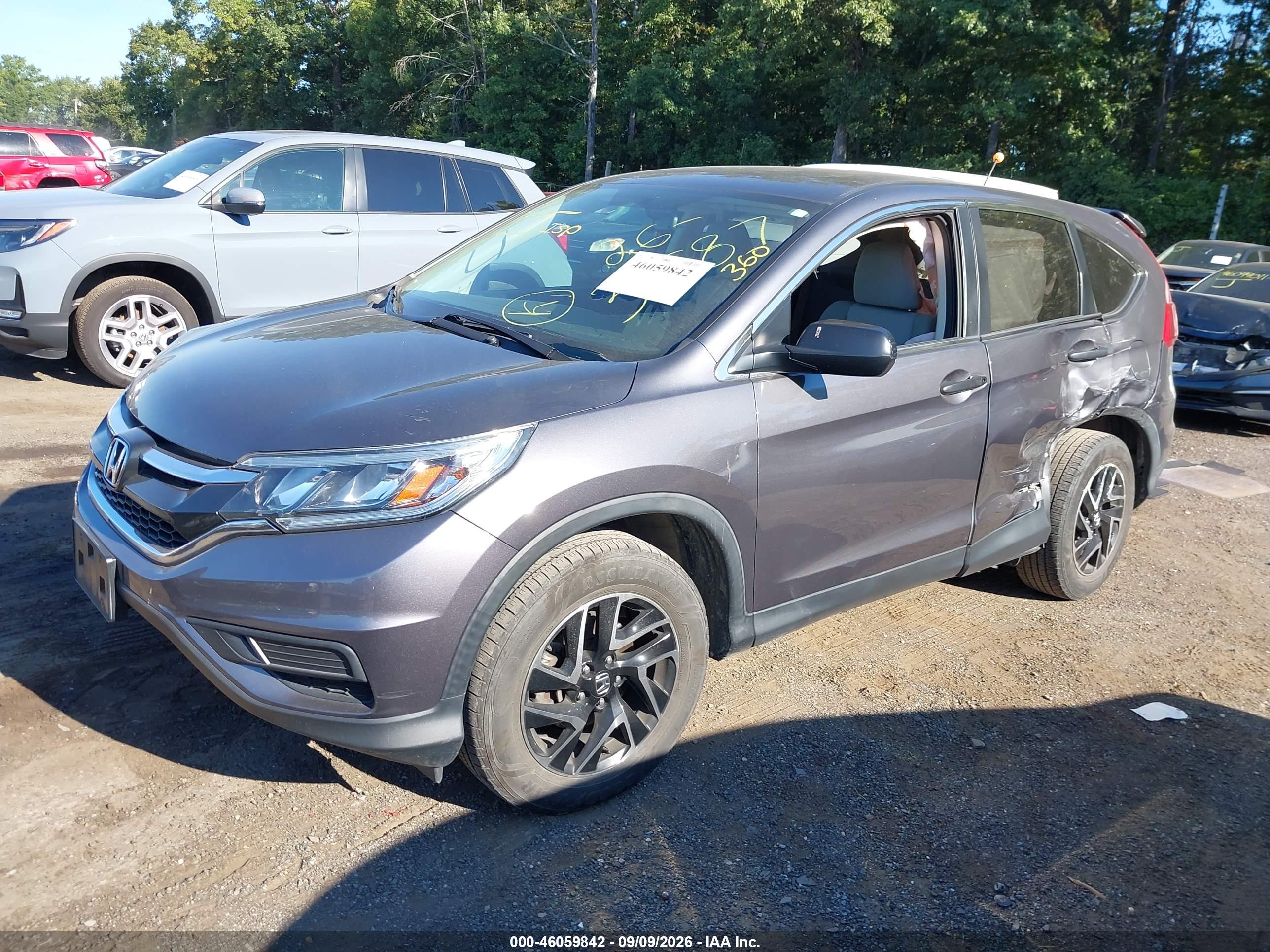 2016 HONDA CR-V SE — I2