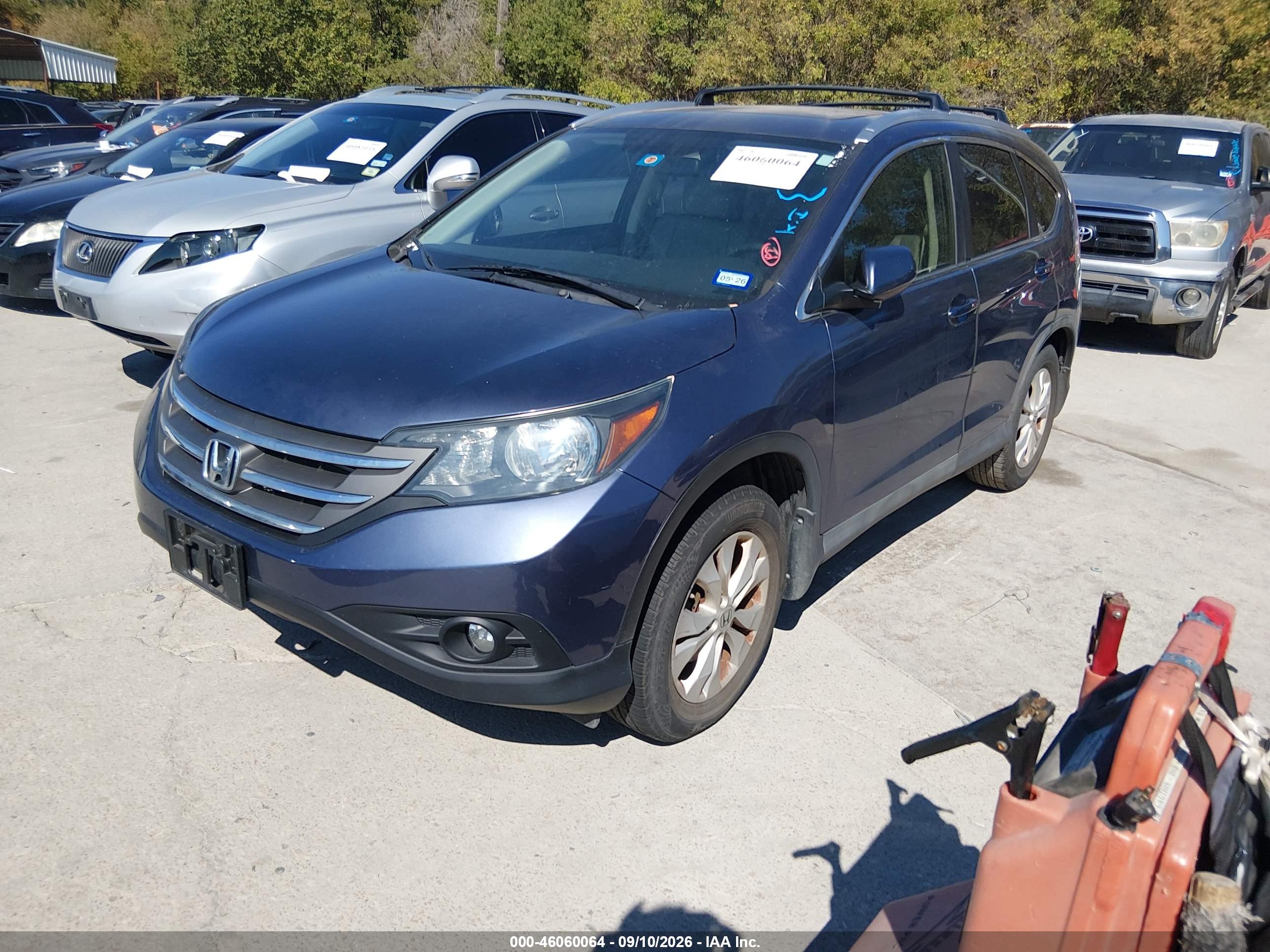 2012 HONDA CR-V EX-L — I2