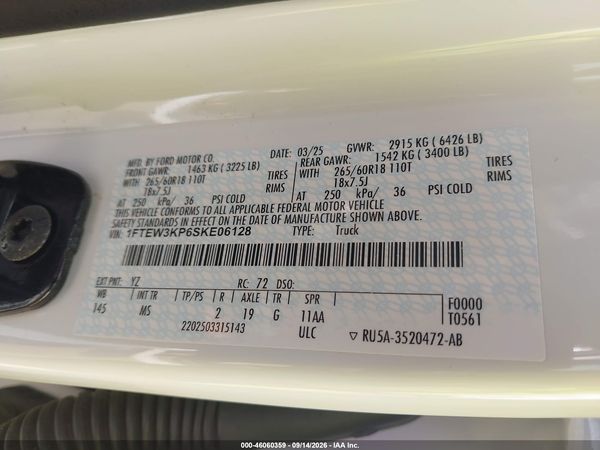 2025 FORD F-150 XLT