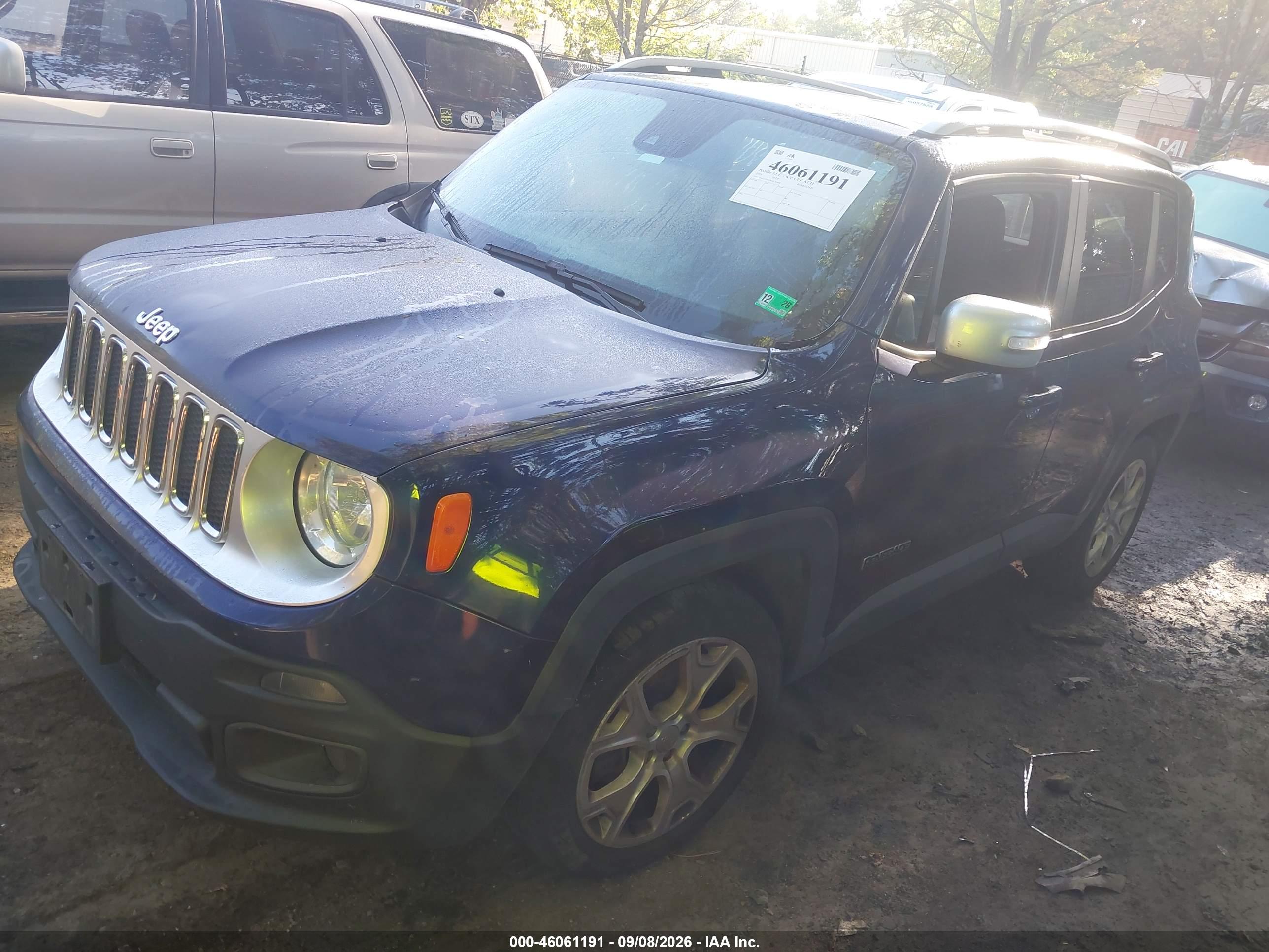 2016 JEEP RENEGADE LIMITED — I2