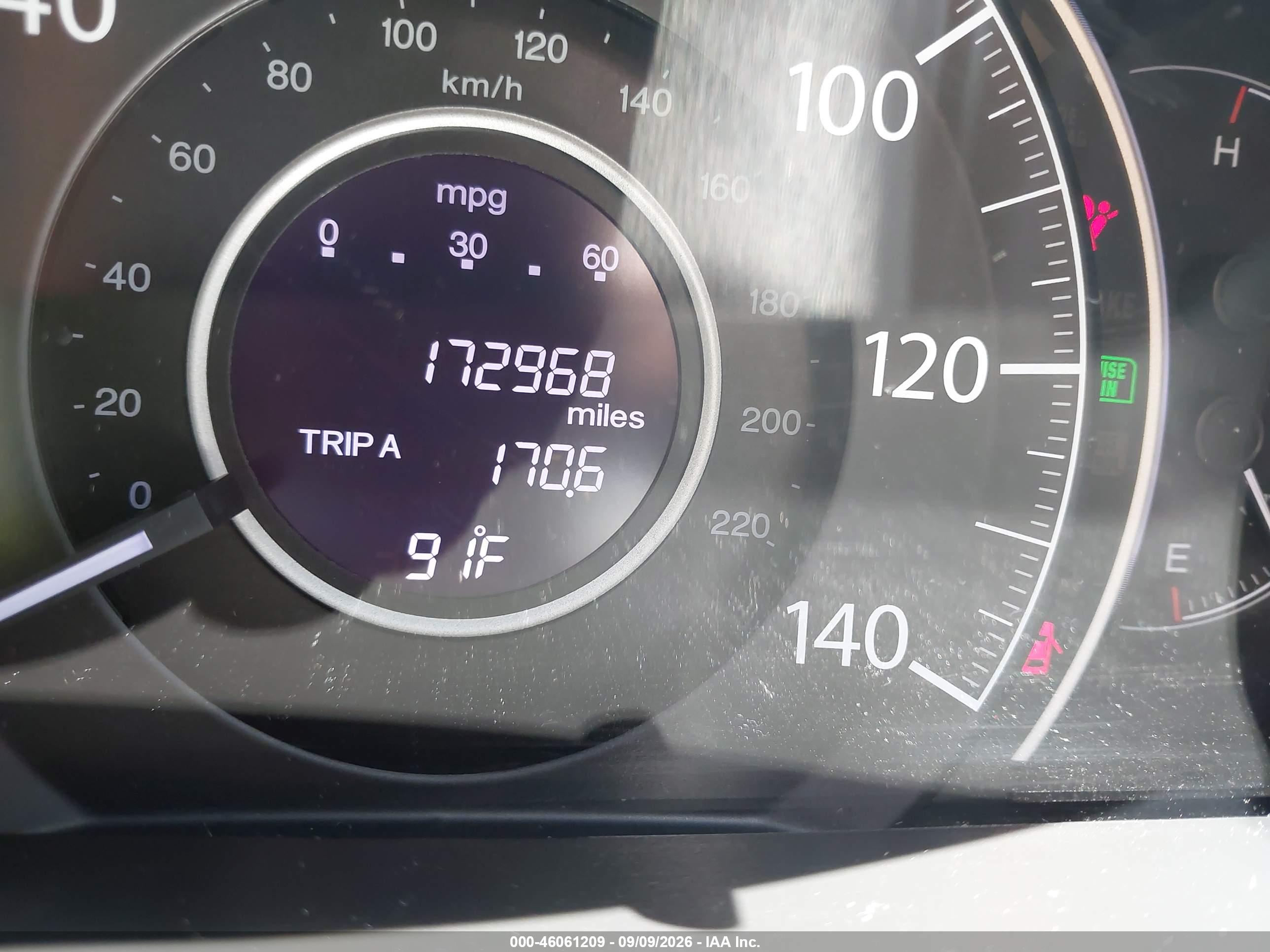 2013 HONDA CR-V EX-L
