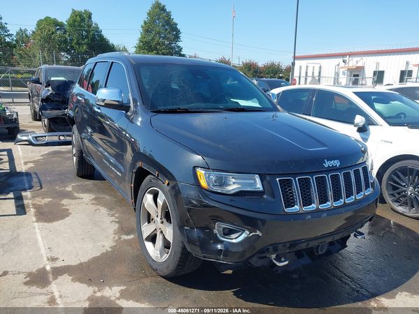 2016 JEEP GRAND CHEROKEE OVERLAND — I1