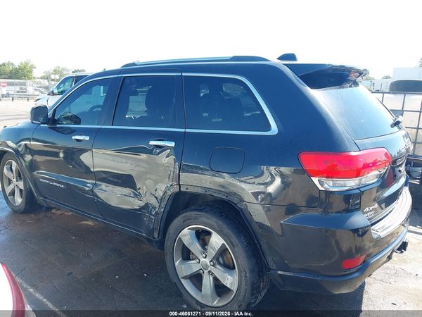 2016 JEEP GRAND CHEROKEE OVERLAND — I117
