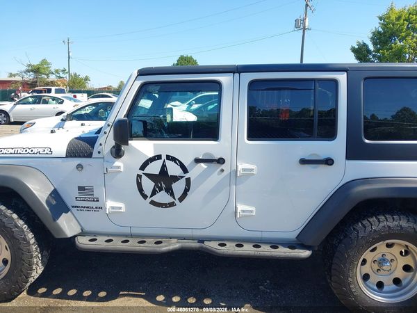 2017 JEEP WRANGLER UNLIMITED SPORT 4X4 — I117