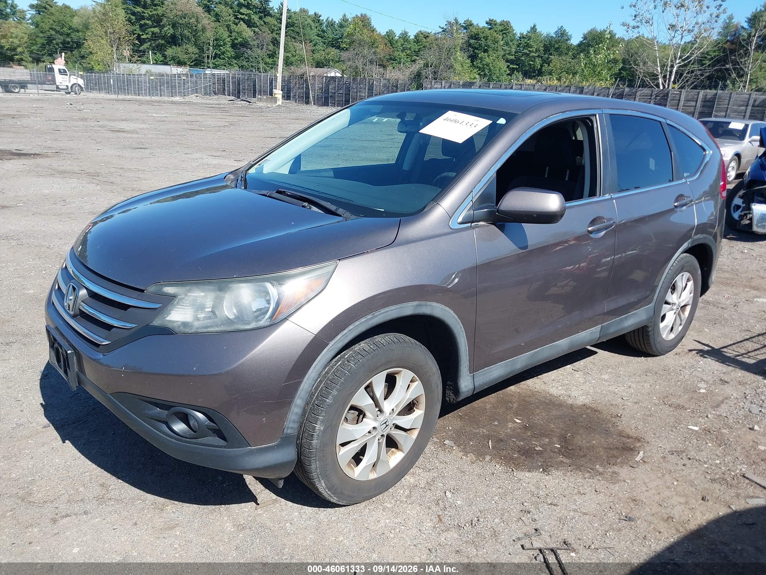2012 HONDA CR-V EX — I2