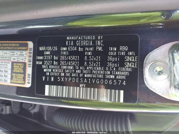 2027 KIA TELLURIDE HYBRID X-LINE SX — I9
