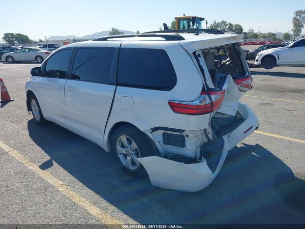 2017 TOYOTA SIENNA LE 8 PASSENGER — I3