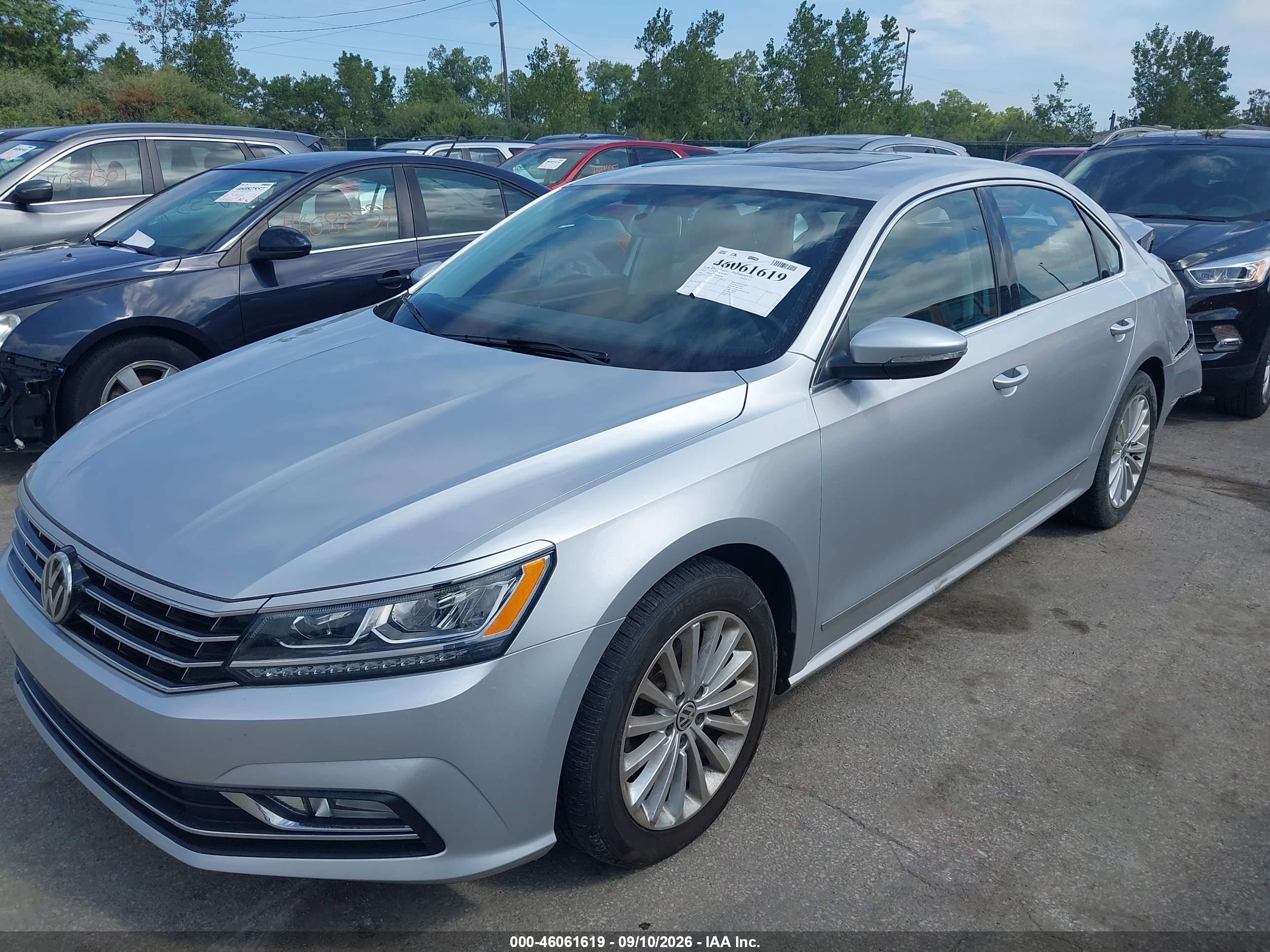 2017 VOLKSWAGEN PASSAT 1.8T SE — I2