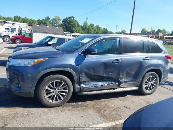 2019 TOYOTA HIGHLANDER XLE — I117