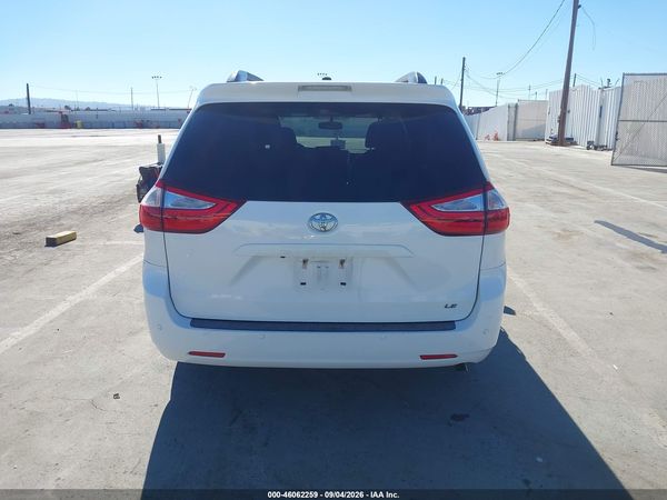 2015 TOYOTA SIENNA LE 8 PASSENGER — I119