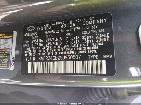 2025 HYUNDAI PALISADE SEL