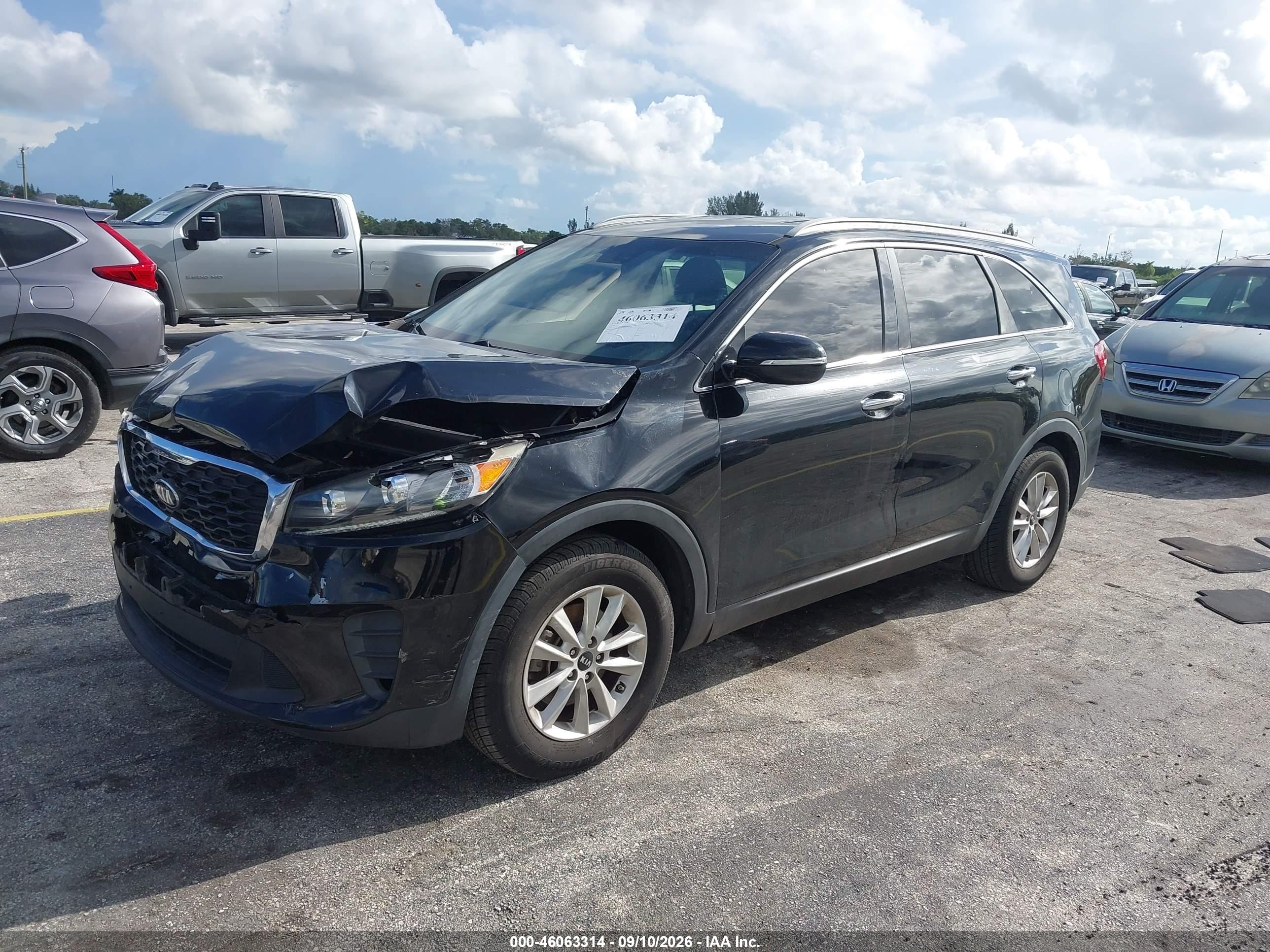 2019 KIA SORENTO 3.3L LX — I2