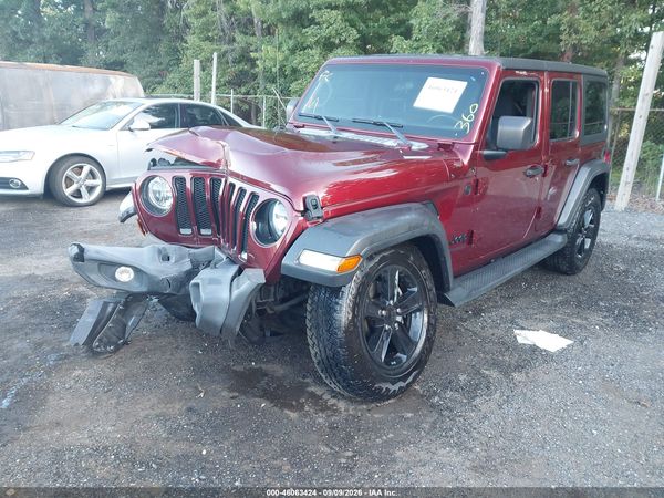 2021 JEEP WRANGLER UNLIMITED — I2