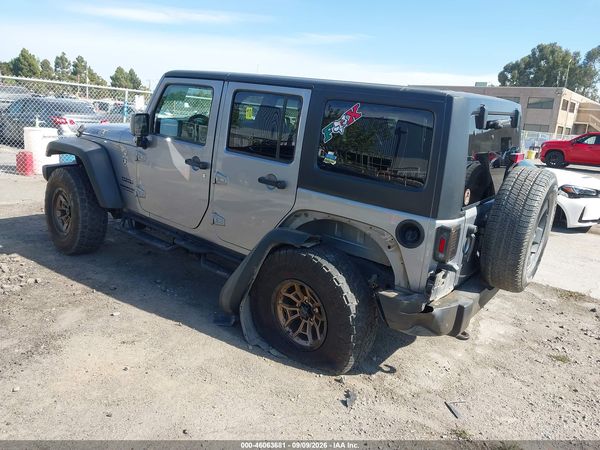 2017 JEEP WRANGLER UNLIMITED SPORT 4X4 — I3