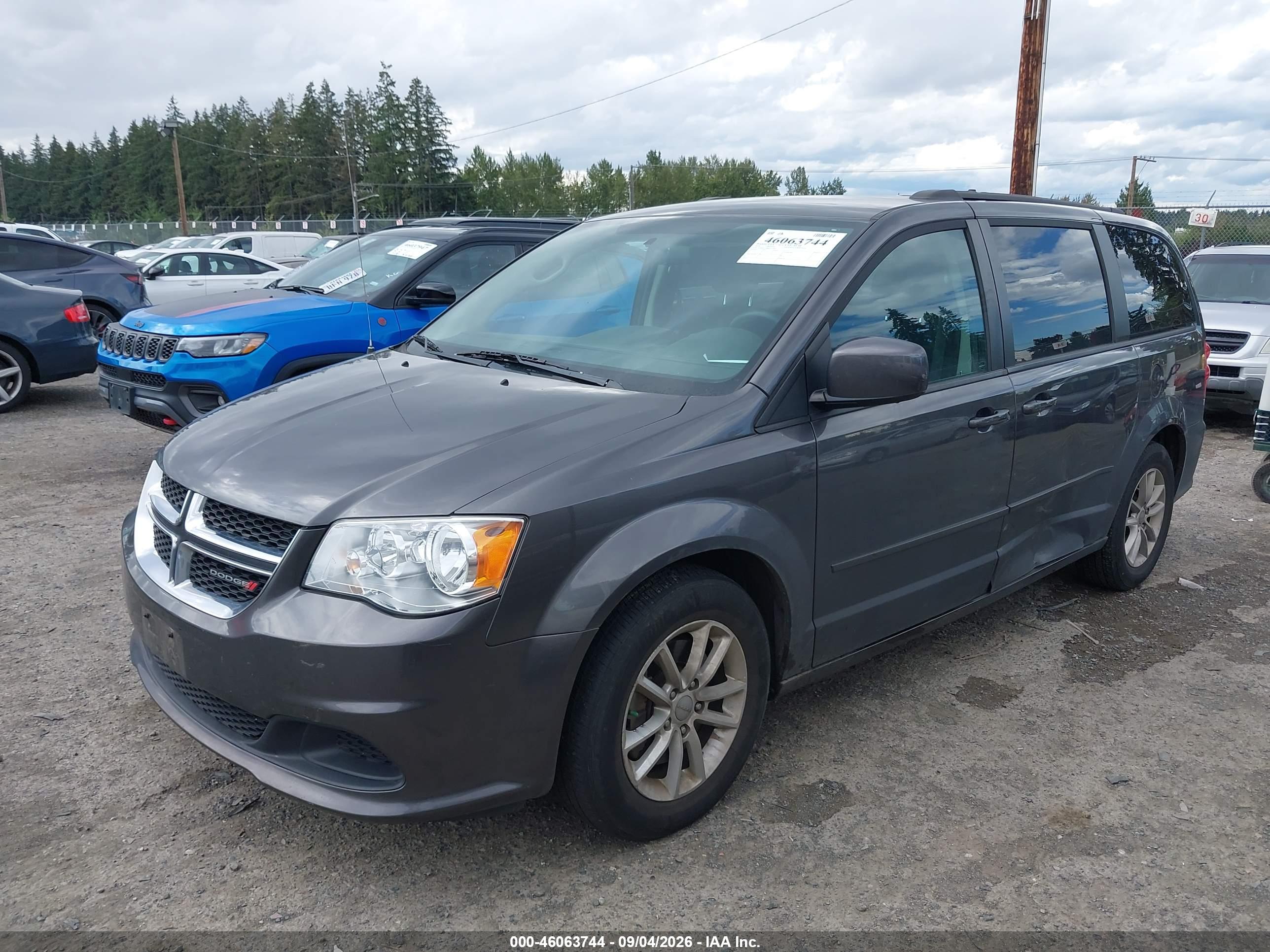 2016 DODGE GRAND CARAVAN SXT