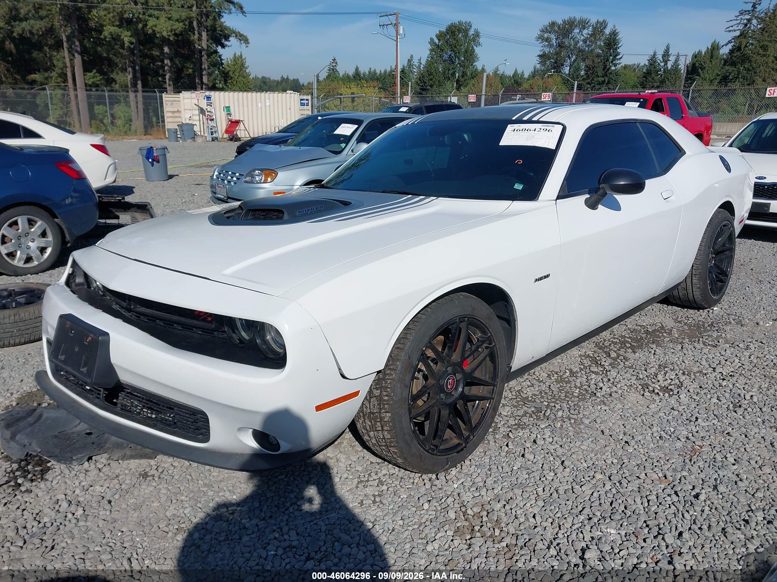 2015 DODGE CHALLENGER R/T PLUS SHAKER — I2