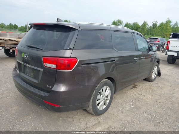2016 KIA SEDONA LX — I4