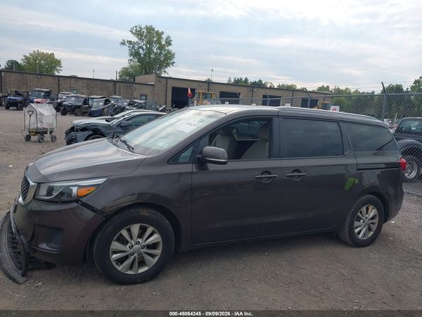 2016 KIA SEDONA LX — I117