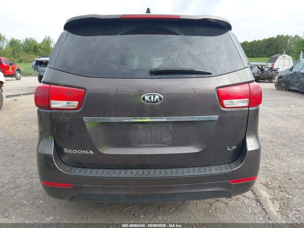 2016 KIA SEDONA LX — I119