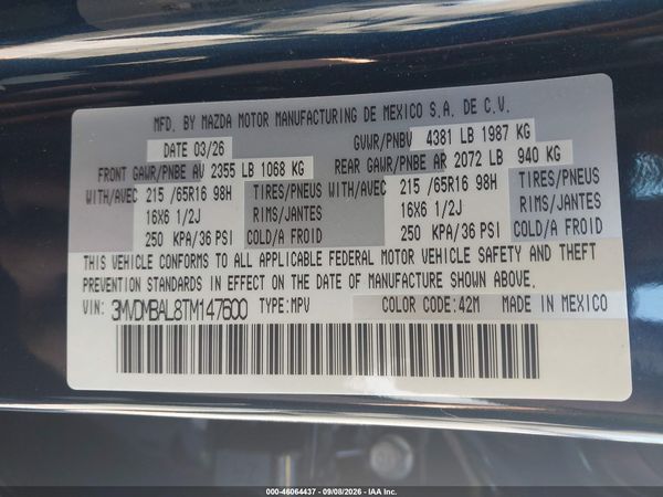 2026 MAZDA CX-30 2.5 S — I9