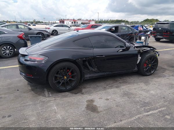 2018 PORSCHE 718 CAYMAN — I4