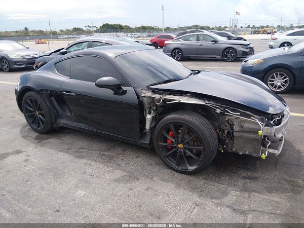2018 PORSCHE 718 CAYMAN — I6
