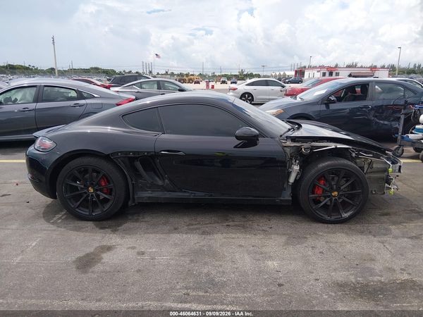 2018 PORSCHE 718 CAYMAN — I116