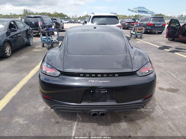 2018 PORSCHE 718 CAYMAN — I119