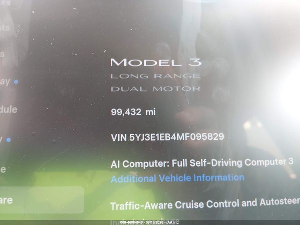 2021 TESLA MODEL 3 — I118