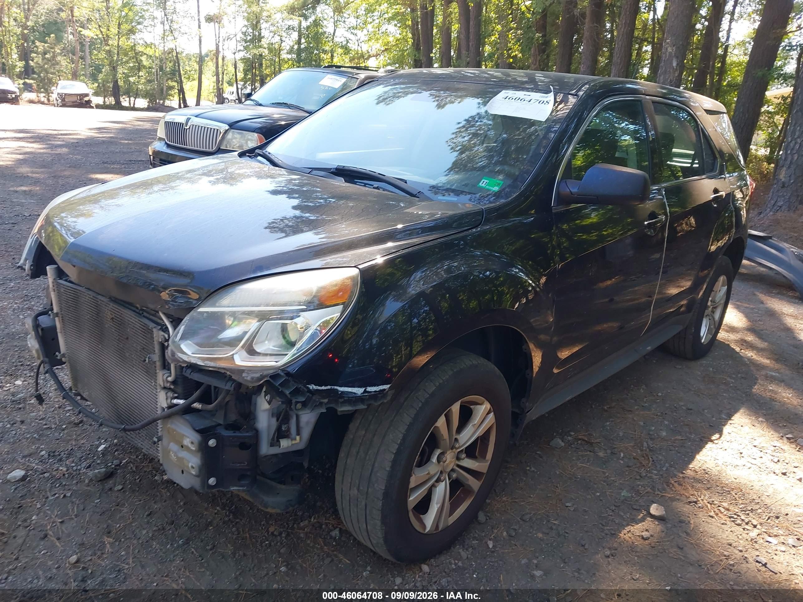 2016 CHEVROLET EQUINOX LS — I2