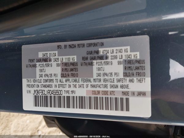 2024 MAZDA CX-5 2.5 S CARBON EDITION — I9