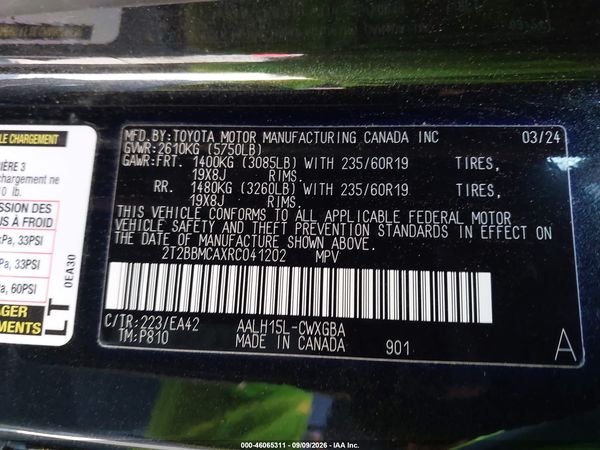 2024 LEXUS RX 350H PREMIUM