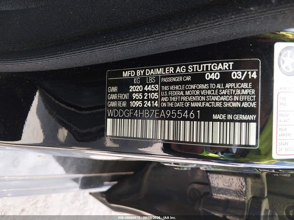 2014 MERCEDES-BENZ C 250 SPORT
