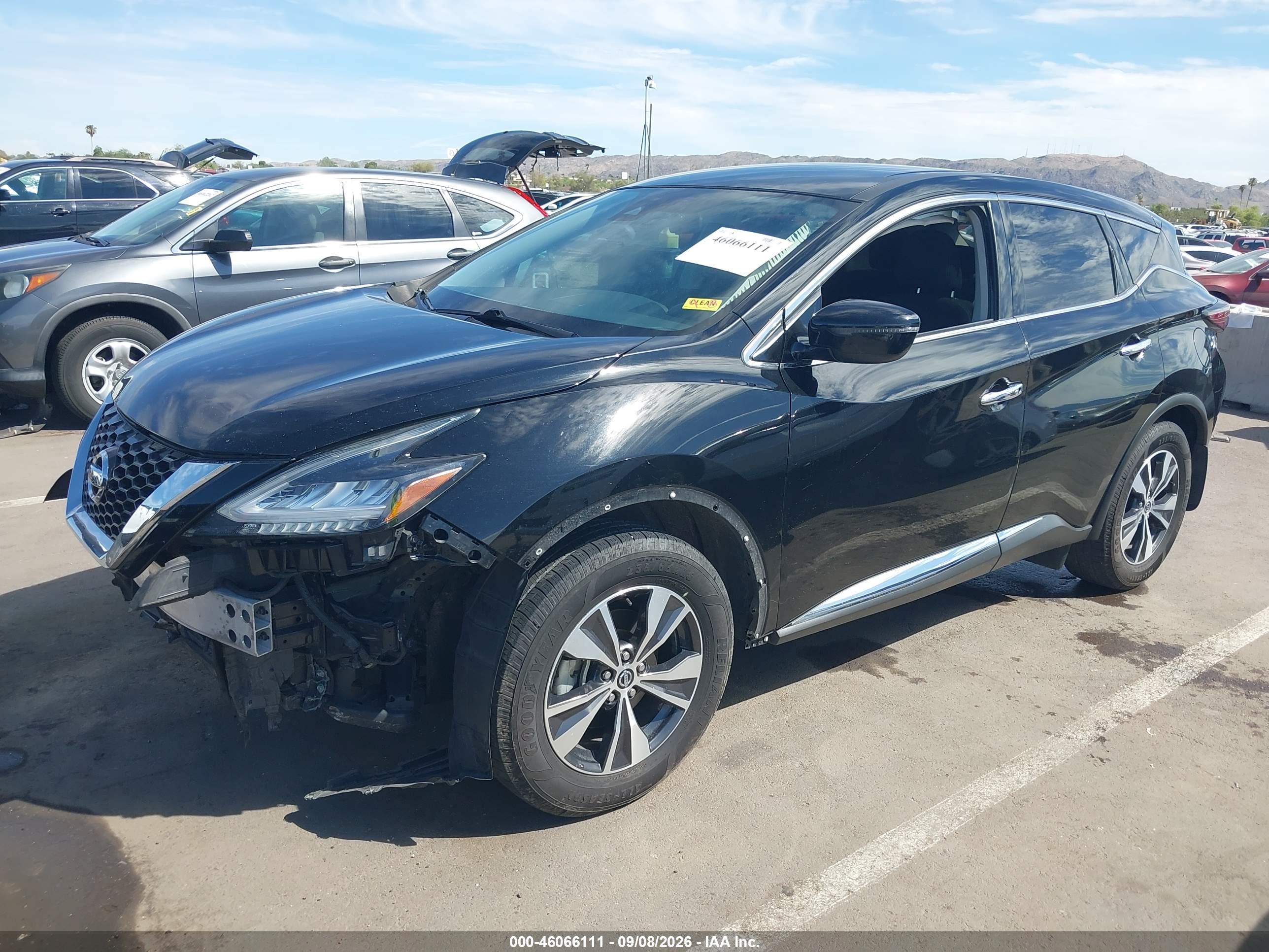 2020 NISSAN MURANO S FWD — I2