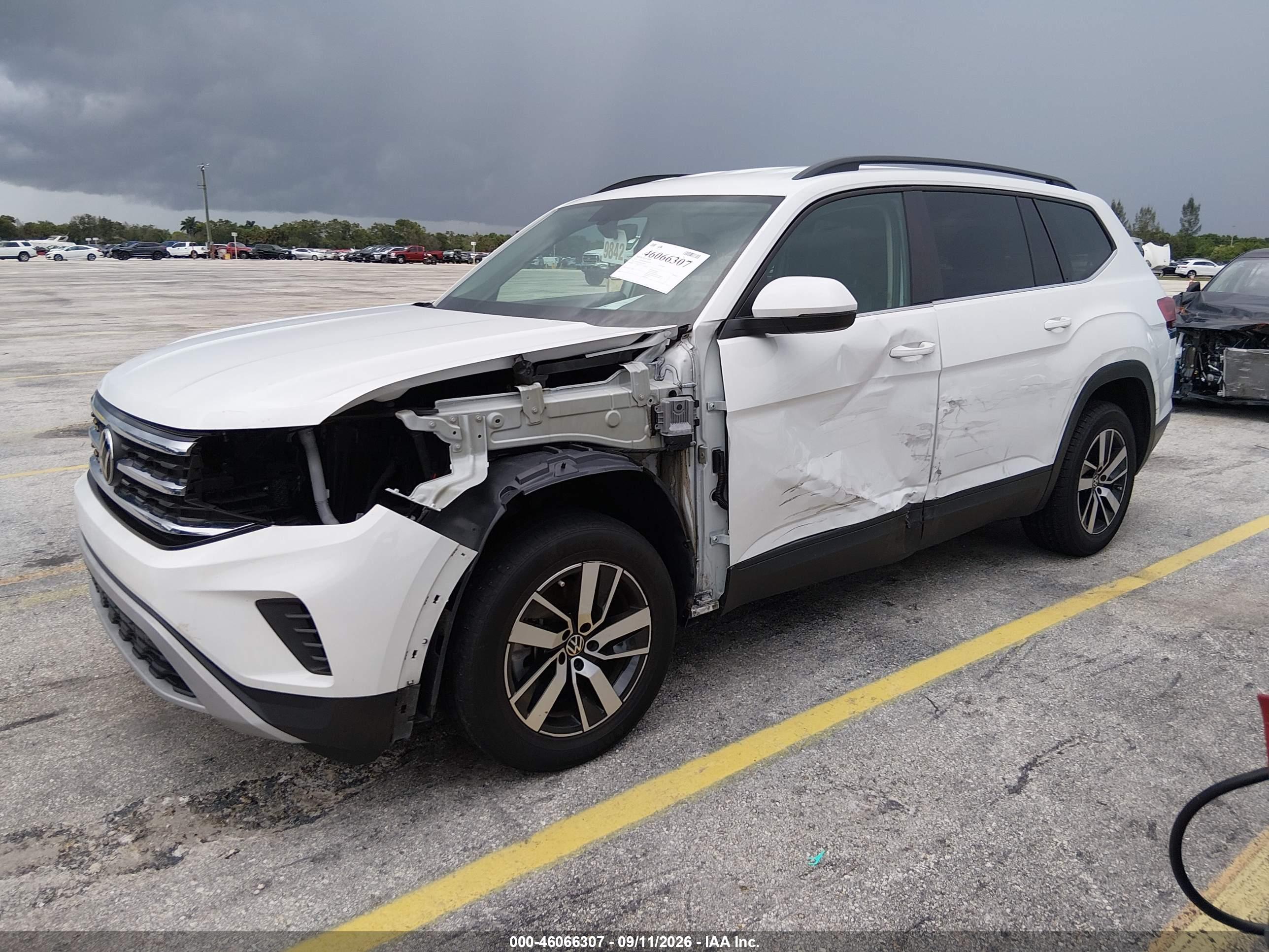 2022 VOLKSWAGEN ATLAS 2.0T SE — I2